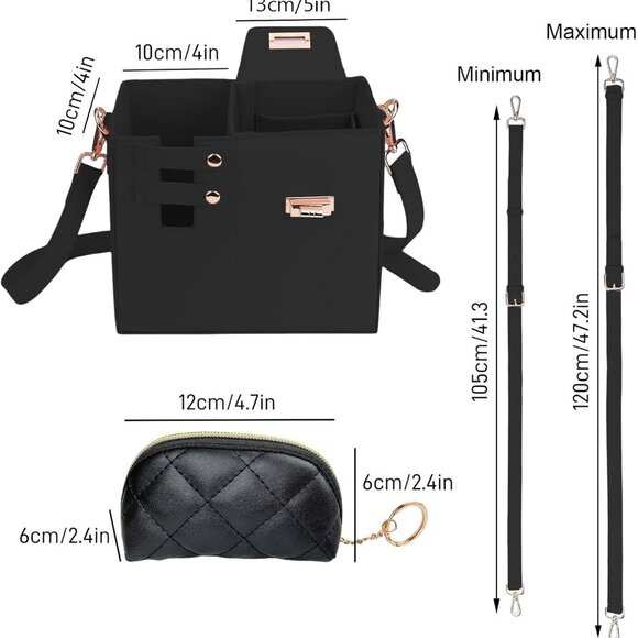 Stylish Insulated Crossbody Bag – Multi-functional Water Cup Holder for Girls - Picture 6 of 7